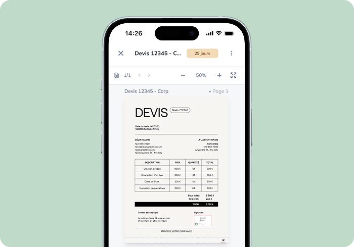 Application Signatelo